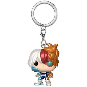 Pocket Pop My Hero Academia Metallic Shoto Todoroki Key Chain Hot Topic Exclusive