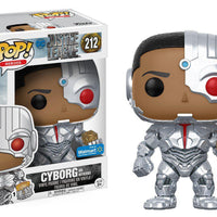 Pop Justice League Cyborg and Motherbox Vinyl Figure Walmart Exclusive