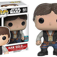 Pop Star Wars Han Solo Ceremony Vinyl Figure Galactic Convention Exclusive