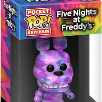 Pocket Pop Five Nights at Freddy's Tie Dye Bonnie Vinyl Keychain