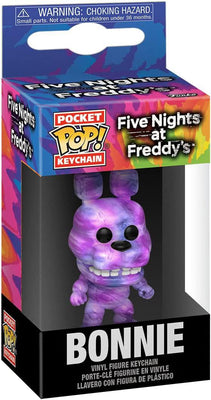 Pocket Pop Five Nights at Freddy's Tie Dye Bonnie Vinyl Keychain