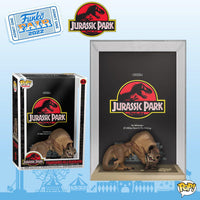 Pop Movie Poster Jurassic Park Vinyl Figure