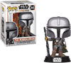 Pop Star Wars Mandalorian Mandalorian Final Vinyl Figure #345