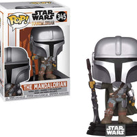 Pop Star Wars Mandalorian Mandalorian Final Vinyl Figure #345