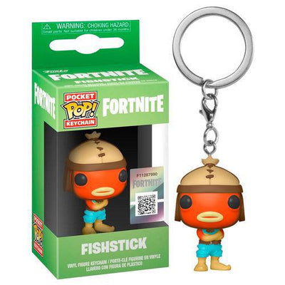 Pocket Pop Keychain Fortnite Fishstick Vinyl Figure