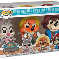 Pop Disney Splash Mountain 30th Anniversary Br'er Rabbit, Br'er Fox & Br'er Bear Vinyl Figure 3-Pack Exclusive