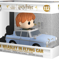 Pop Ride Harry Potter Chamber of Secrets 20th Anniversary Ron Weasley in Flying Car Vinyl Figure