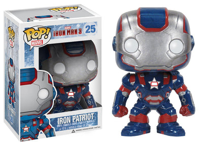 Pop Marvel Iron Man 3 Movie Iron Patriot Vinyl Figure