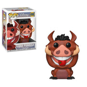 Pop Lion King Luau Pumbaa Vinyl Figure #498