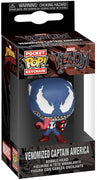 Pocket Pop Marvel Venom Venomized Captain America Vinyl Key Chain