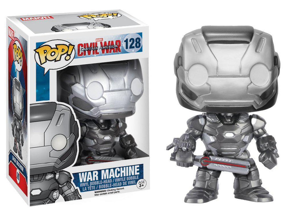 Pop Marvel Captain America Civil War War Machine Vinyl Figure