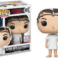 Pop Stranger Things Eleven with Electrodes Vinyl Figure 2017 Fall Convention Exclusive