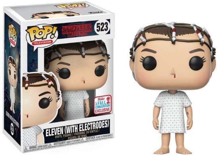 Pop Stranger Things Eleven with Electrodes Vinyl Figure 2017 Fall Convention Exclusive