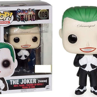 Pop Suicide Squad Joker Tuxedo Vinyl Figure Hot Topic Exclusive #109