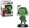 Pop Star Wars Boba Fett Green Chrome Vinyl Figure Summer Convention