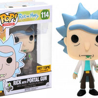 Pop Rick and Morty Rick with Portal Gun Vinyl Figure Hot Topic Exclusive