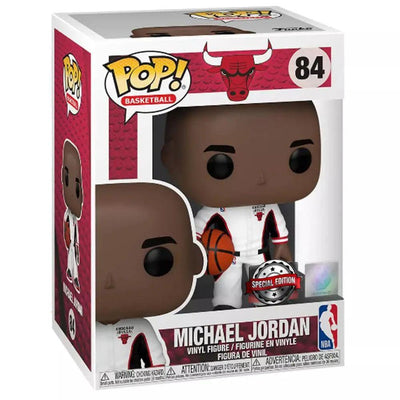 Pop NBA Chicago Bulls Michael Jordan Bulls White Warmup Vinyl Figure Exclusive