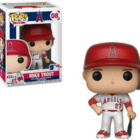 Pop MLB Angels Mike Trout in White Jersey Vinyl Figure