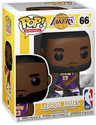 Pop NBA Stars Lakers Lebron James Purple Jersey Vinyl Figure #66