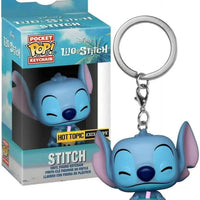 Pocket Pop Disney Lilo & Stitch Stitch with Boba Vinyl Keychain