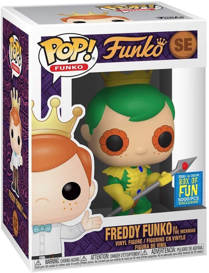 Pop Funko Freddy Funko as the Merman Vinyl Figure 2019 Box of Fun Exclusive