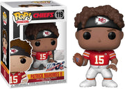 Pop NFL Stars Chiefs Patrick Mahomes II Vinyl Figure #119