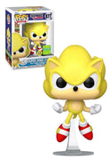 Pop Sonic the Hedgehog Super Sonic First Appearance Glow in the Dark Vinyl Figure 2022 Summer Convention Exclusive