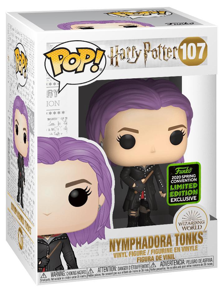 Pop Harry Potter Nymphadora Tonks Vinyl Figure ECCC 2020 Shared Exclusive