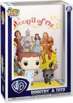 Pop Movie Poster WB 100 Wizard of Oz Dorothy & Toto Diamond Edition Vinyl Figure