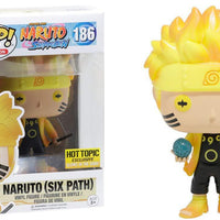 Pop Naruto Shippuden Naruto Six Path Glow in the Dark Vinyl Figure Hot Topic Exclusive