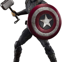 S.H.Figuarts Marvel Avengers Endgame Captain America Final Battle Edition Action Figure
