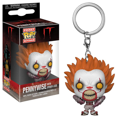 Pocket Pop It Pennywise with Spider Legs Vinyl Key Chain