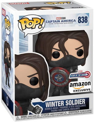 Pop Marvel Captain America Winter Soldier Vinyl Figure Special Edition