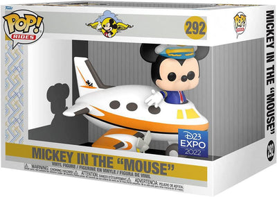 Pop Ride Disney Mickey Mouse One Pilot Mickey in the Mouse Vinyl Figure