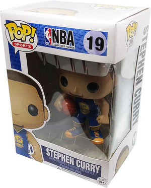 Pop NBA Warriors Stephen Curry Blue Uniform Vinyl Figure