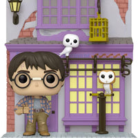 Pop Deluxe Harry Potter Diagon Alley Eeylops Owl Emporium with Harry Vinyl Figure Special Edition #140