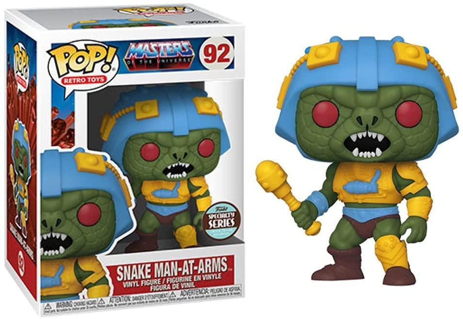 Pop Masters of the Universe Snake Man-At-Arms Vinyl Figure Specialty Series