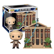 Pop Town Back to the Future Doc with Clock Tower Vinyl Figure #15