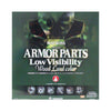 Macross Low Visibility Woodland Color Armor Parts 1/48 Scale