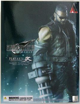 Play Arts Kai Final Fantasy VII Remake Barret Wallace Ver. 2 Action Figure