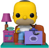 Pop Simpsons Homer Watching TV Deluxe Vinyl Figure #909