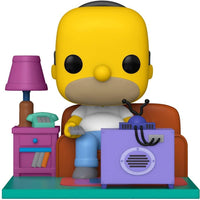 Pop Simpsons Homer Watching TV Deluxe Vinyl Figure #909