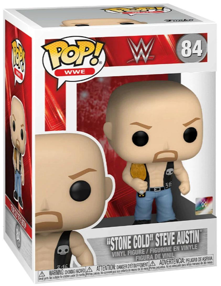 Pop WWE Stone Cold Steve Austin with Belt Vinyl Figure