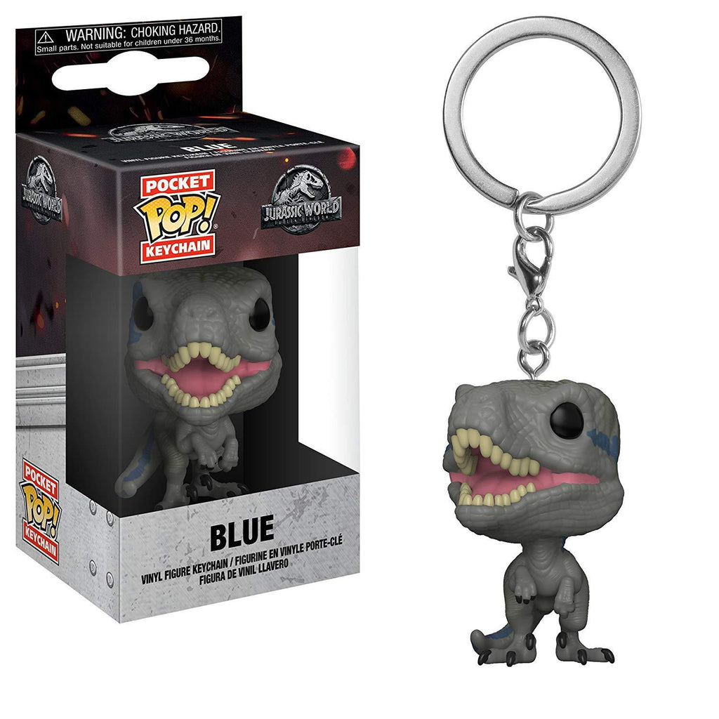 Pocket Pop Jurassic World Fallen Kingdom Blue Vinyl Key Chain