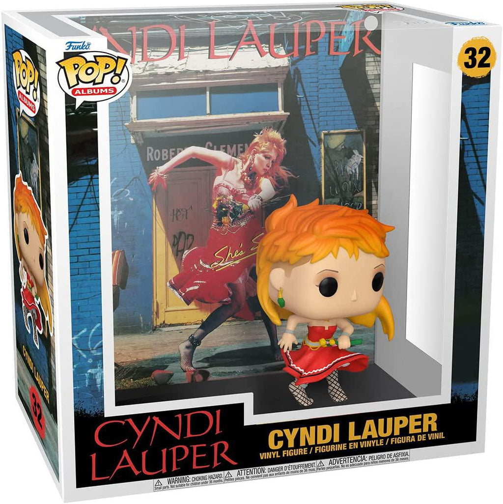 Pop Album Cyndi Lauper She's So Unusual Vinyl Figure