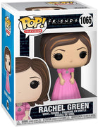 Pop Friends Rachel Green in Pink Dress Vinyl Figure