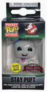 Pocket Pop Ghostbusters Stay Puft Glow in the Dark Special Edition Key Chain