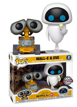 Pop Wall-E Walll-E & Eve Vinyl Figure 2-Pk Special Edition