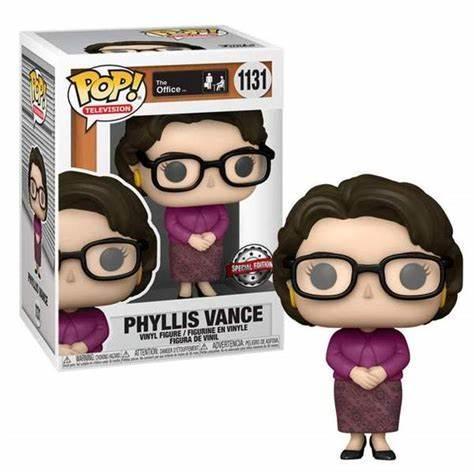 Pop Office Phyllis Vance Vinyl Figure Walmart Exclusive