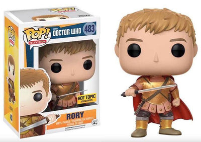 Pop Doctor Who Rory Williams Figure Hot Topic Exclusive #483